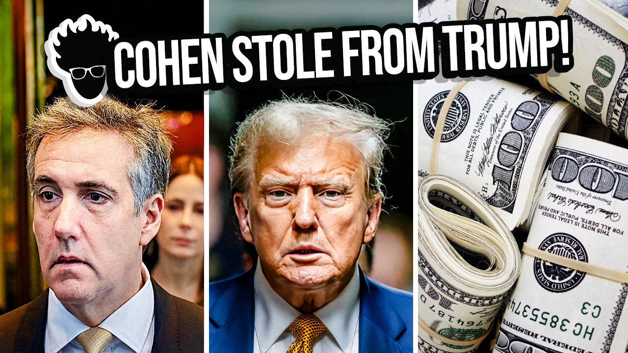 TRUMP CASE IMPLODES! Michael Cohen ADMITS to STEALING $30,000 From Donal Trump! Viva Frei Vlawg