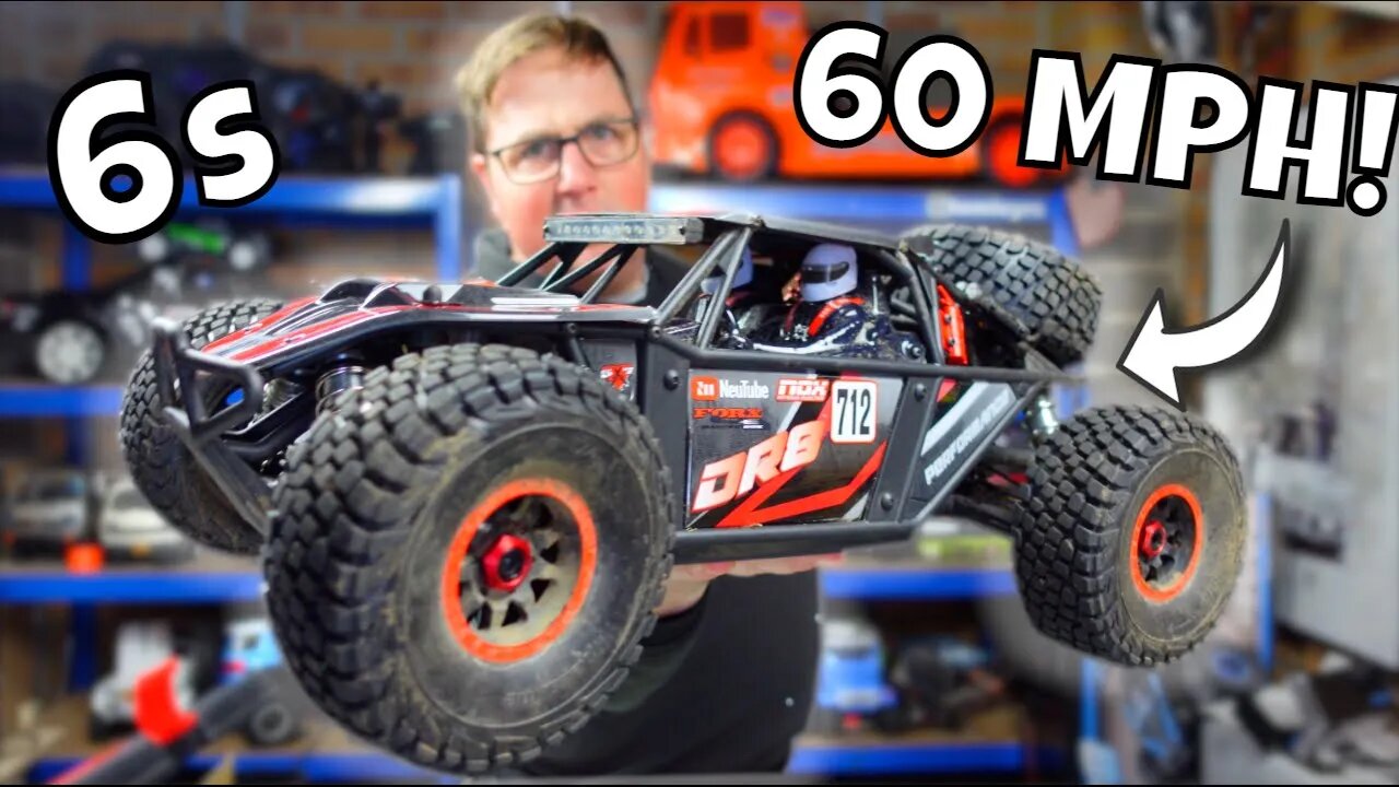 The Cheap 60MPH 6s RC Car you've probably never heard of! FTX DR8 Desert Racer.