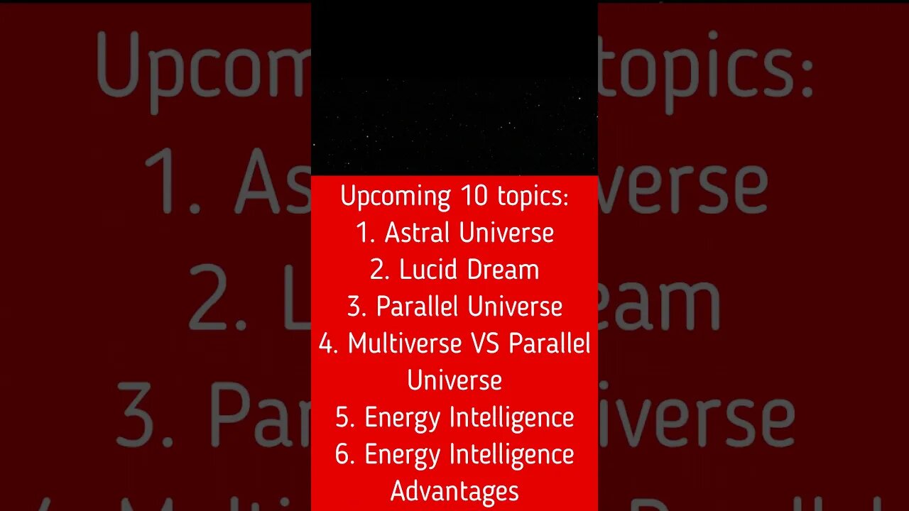 Top 10 Upcoming Videos 📃📃🛸🚀🛰️ #shorts #viralshorts