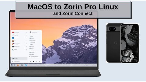 MacOS to Zorin 17.2 Pro | Migrate from Apple to Linux