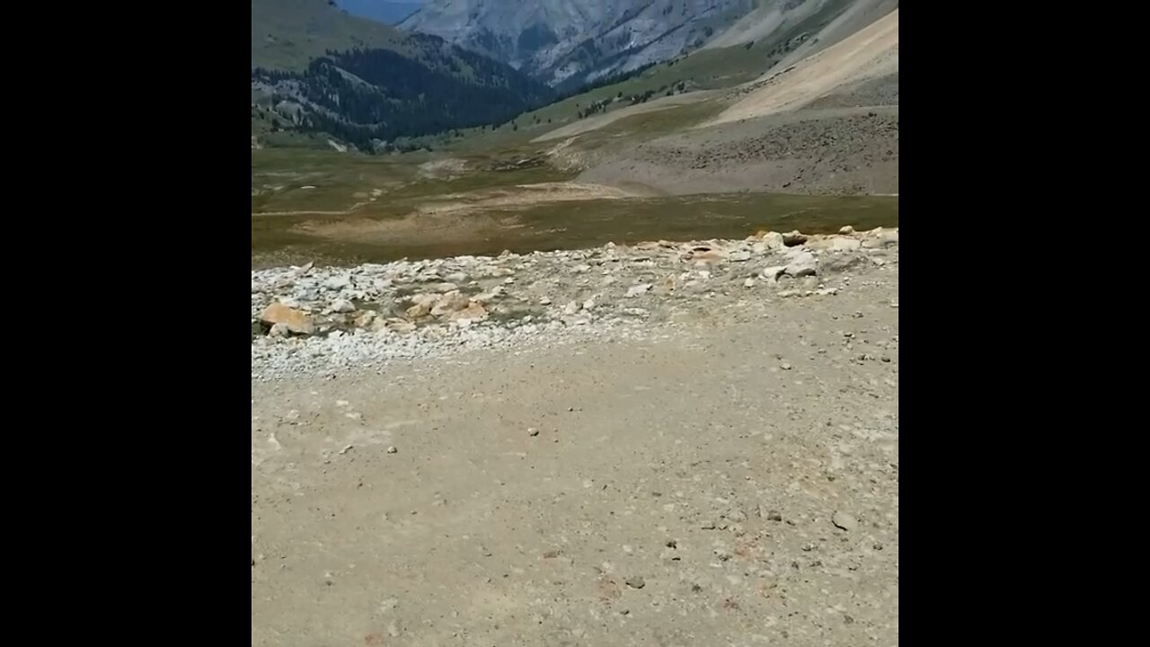 Top of Engineer Pass Colorado August 2021 11,600 feet elevation