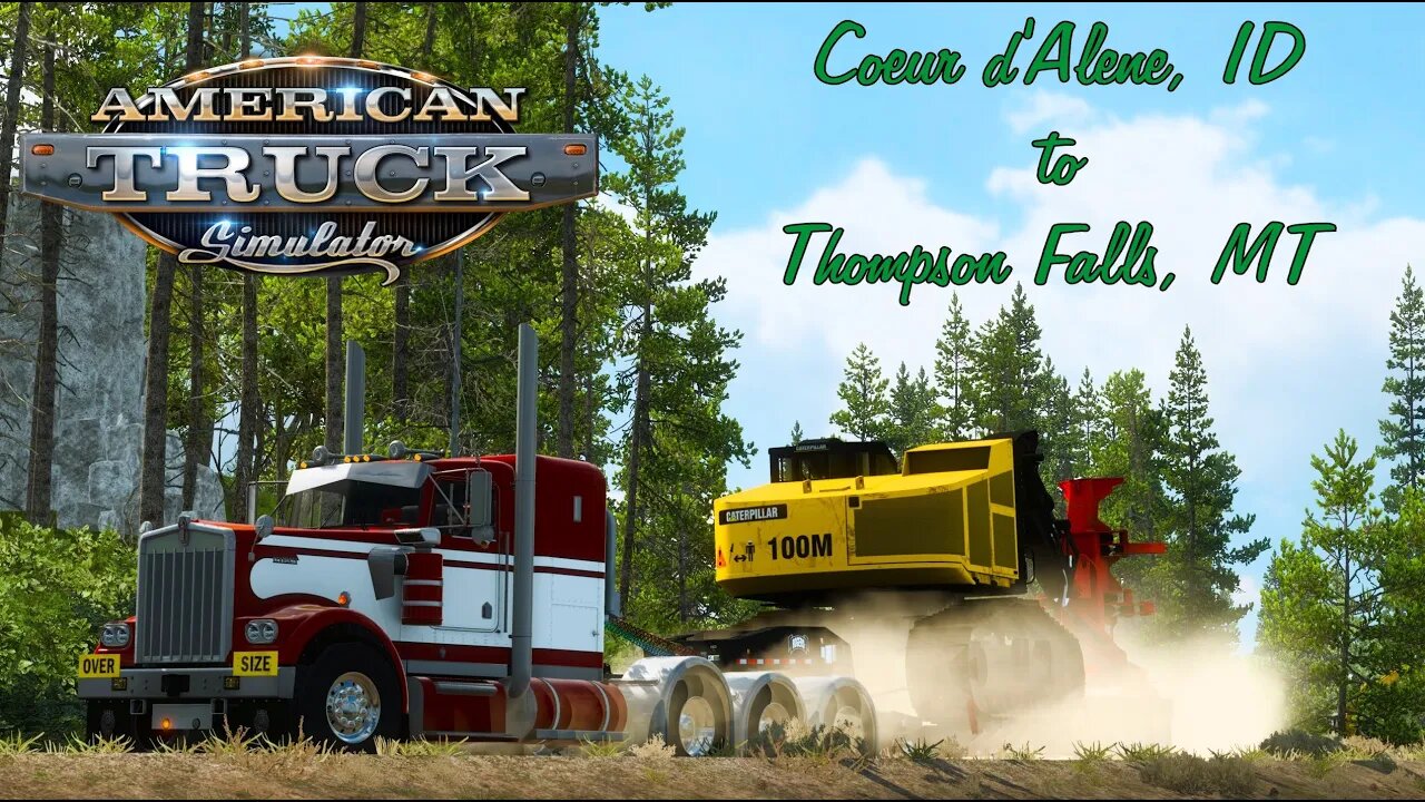 ATS 1.47 - Outlaw's W900 - Pizzster Modding Rogers Lowboy