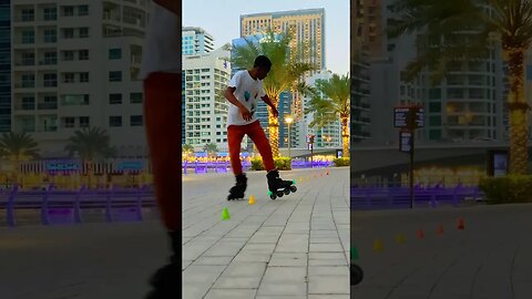 Footwork slalom #skateweaver #shorts #viral #youtubeshorts