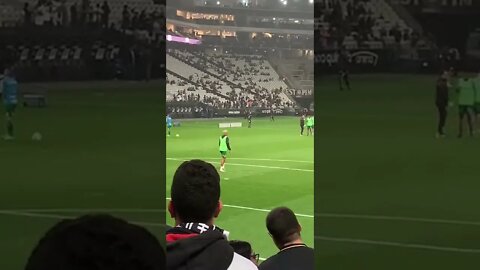 Torcida do Corinthians vaiando Deyverson no Itaquerão