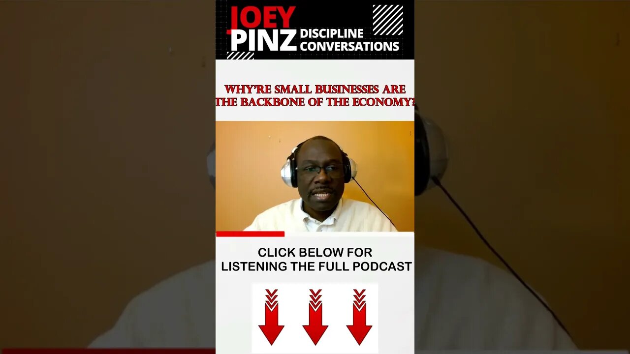 #185 Nana Bonsu: Small Biz - Experience to Coaching| Joey Pinz Discipline Conversations #shhorts