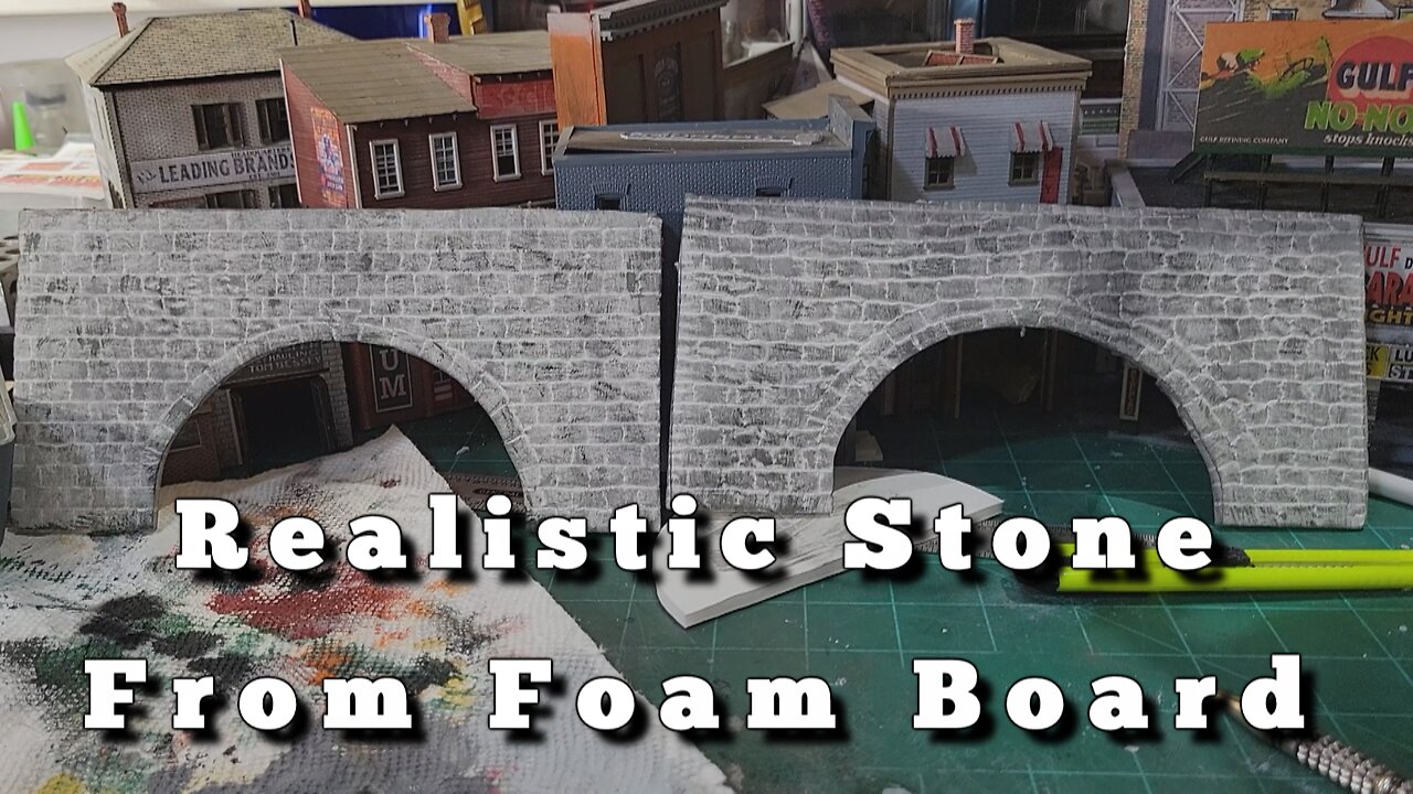 Create Stone Effect From Foam Board