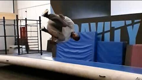 Parkour: ce frimeur paye son erreur