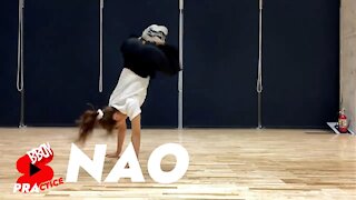 BREAK DANCE - B GIRL NAO PRACTICE