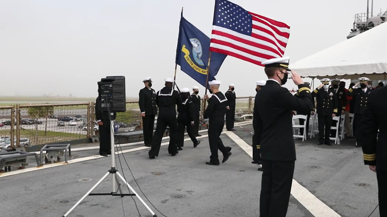 USS Fort McHenry Decommissioning Ceremony