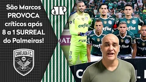 "Esse time é..." OLHA o que São Marcos FALOU após 8 a 1 HISTÓRICO do Palmeiras!