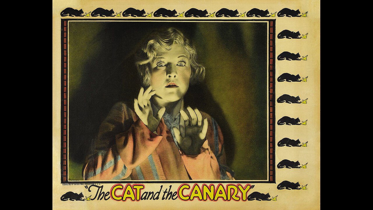 "The Cat & the Canary" (1927)