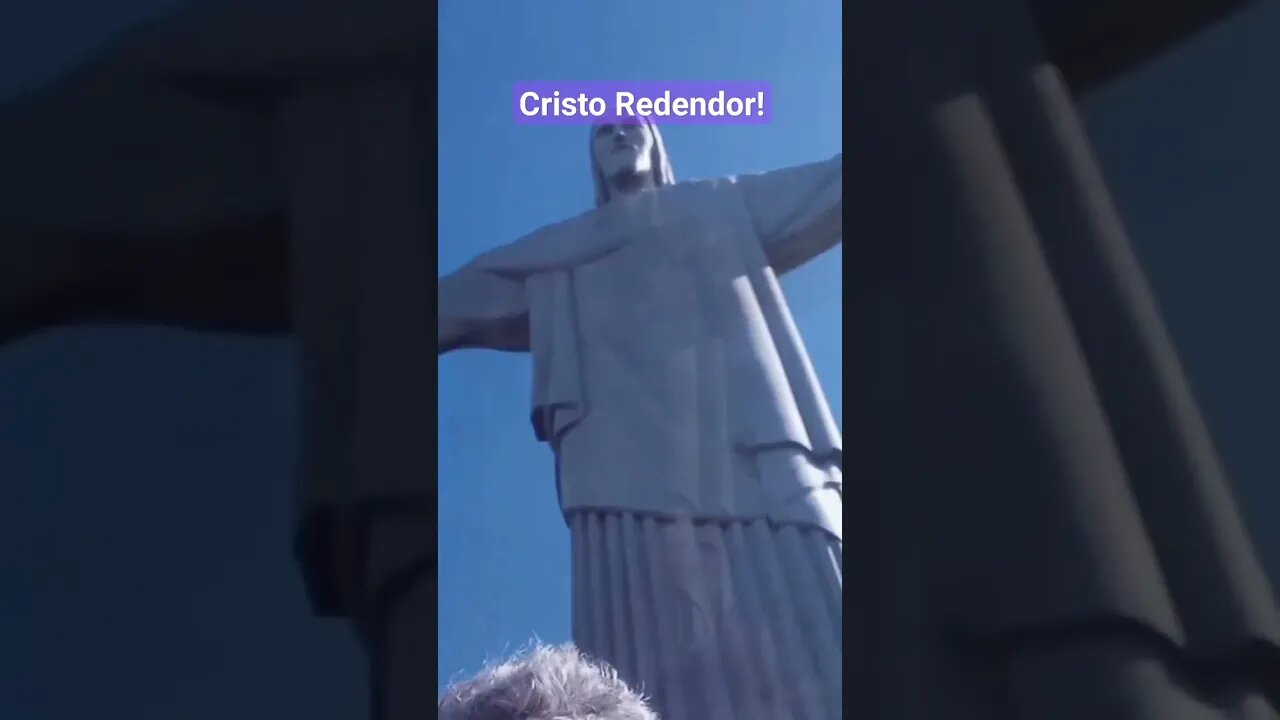 VISITA AO MARAVILHOSO CRISTO REDENTOR! #corcovado #cristoredentor #riodejaneiro