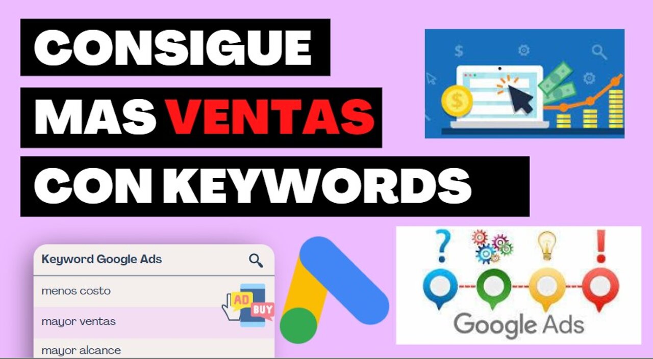 ♨️ Como Acceder, usar y seleccionar las palabras clave KEYWORDS Google ADS GRATIS💣