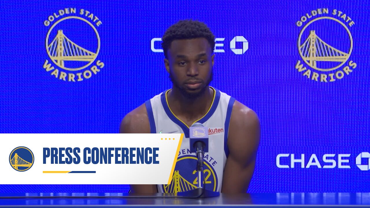 Warriors Media Day: Andrew Wiggins Addresses Vaccination Status