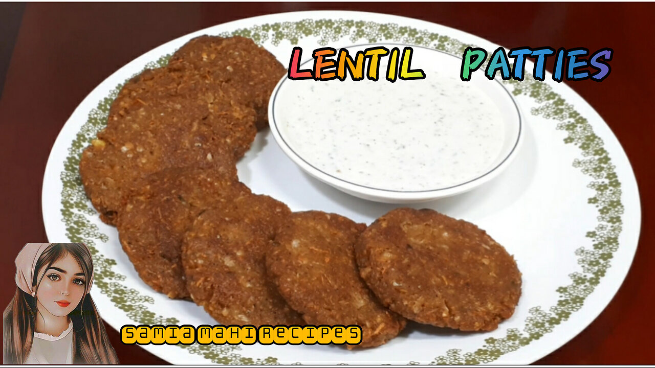 How To Make Patties At Home |Try My Best Lentil Patties |Lentil Patties Recipe By Samia Mahi|vegan