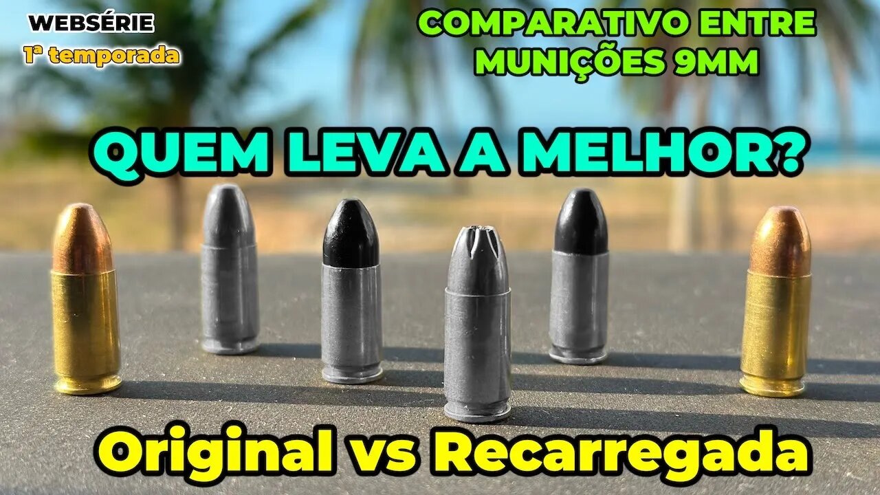 FMJ ORIGINAL VS FMJ RECARREGADA | QUEM VENCE? | QUAL É MELHOR? | WEBSÉRIE | T01E03