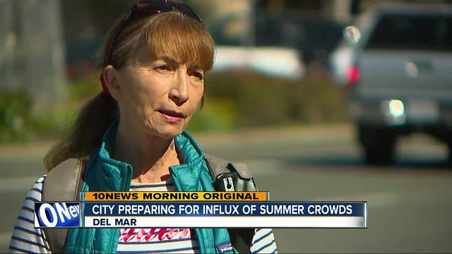 Del Mar prepares for summer crowds