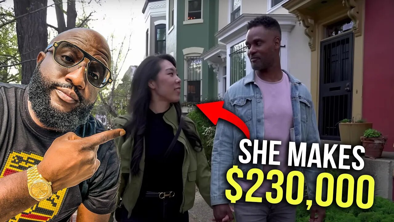 Black Man Happily Goes Half With Asian Woman Making $230,000 a Year Selling Ice Cream, Passport Bro?