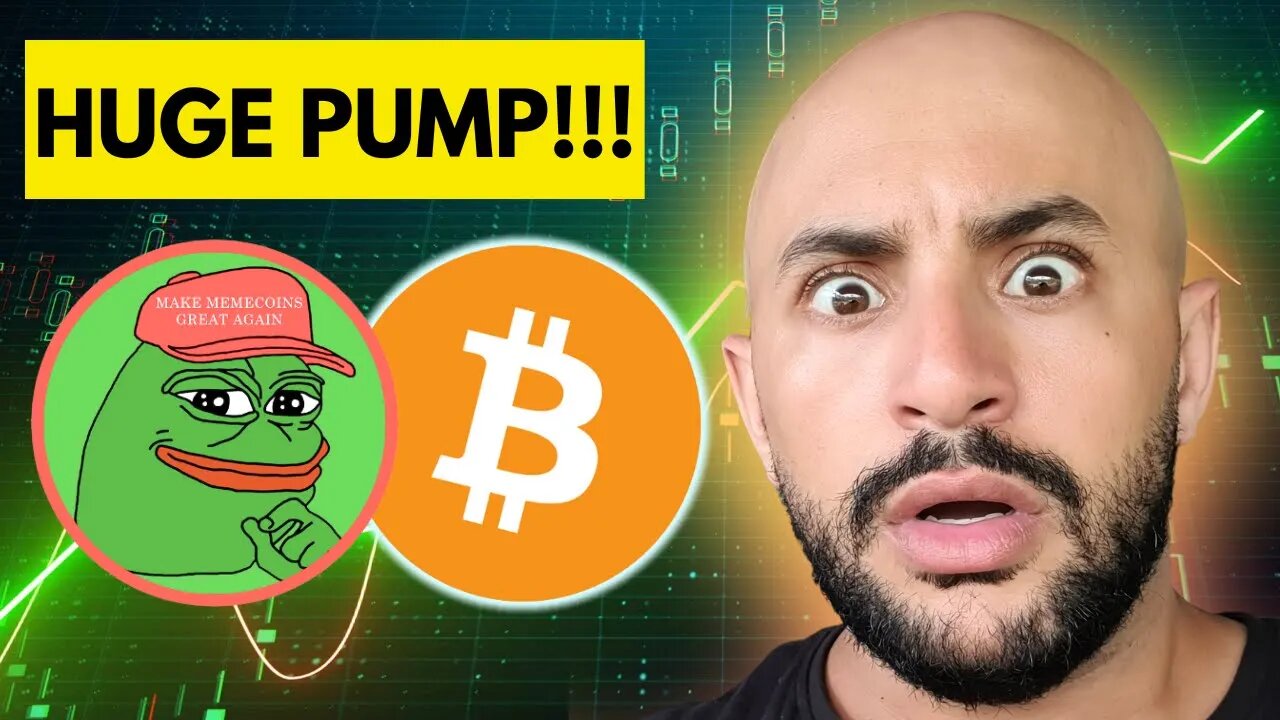 BITCOIN & PEPE COIN: HUGE PUMP!!!!