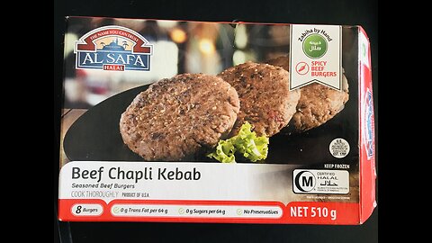 Chuppli kabab burger