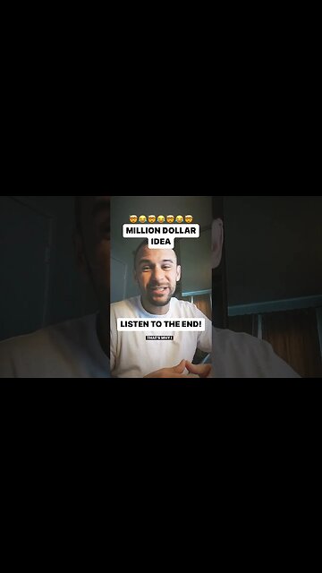 A MILLION DOLLAR IDEA - Entrepreneur Mindset -