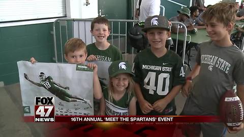 Meet the MSU football team at "Meet the Spartans"