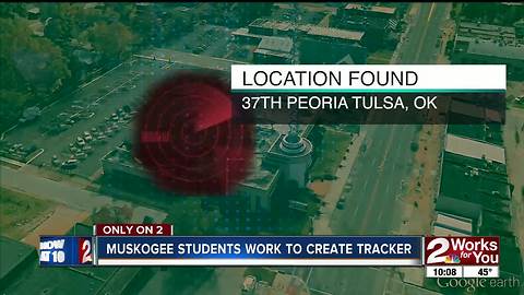 Muskogee HS students create tracker to help with child abductions