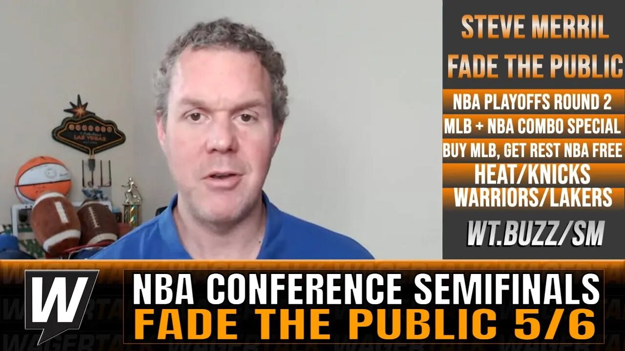 NBA Playoffs Conference Semifinals Picks & Predictions | Fade the Public for May 6