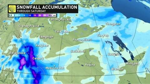 Winter's latest punch will linger across Prairies