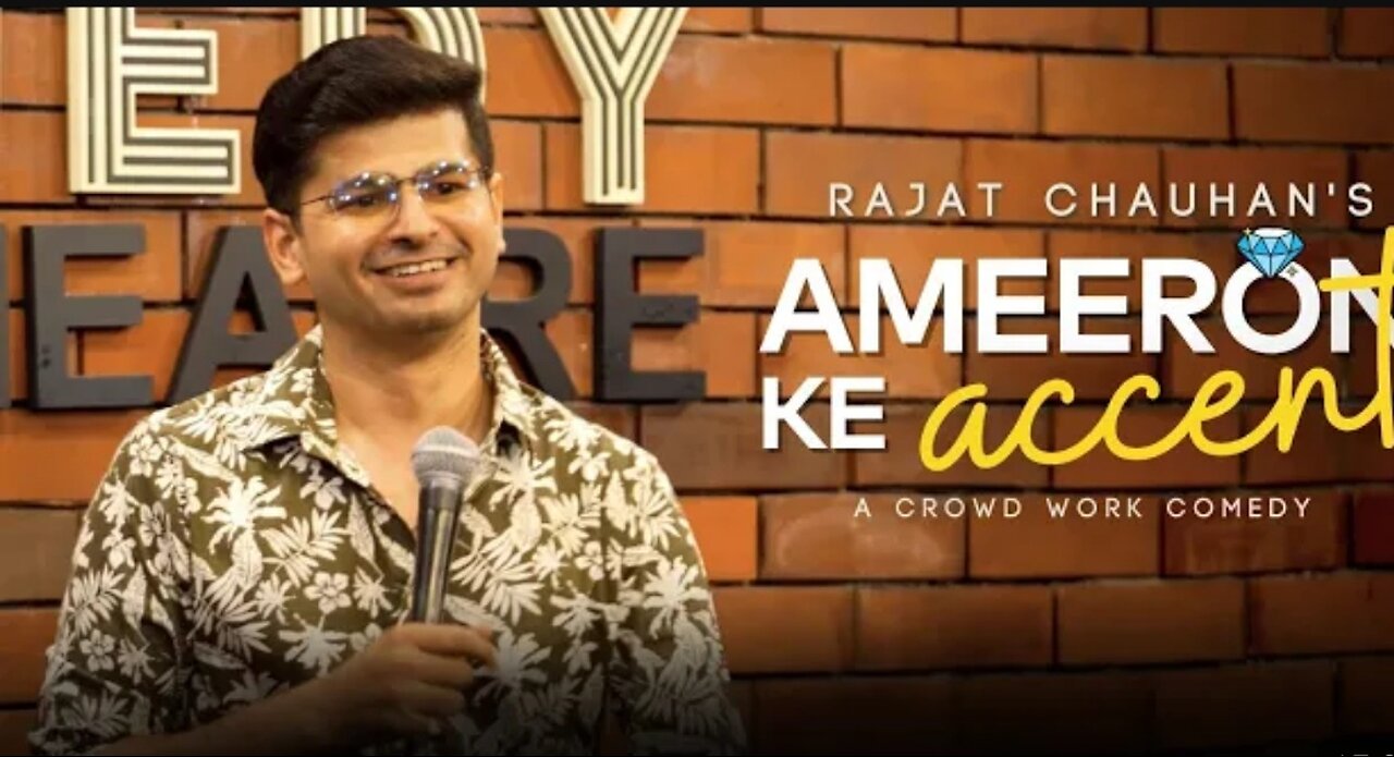 Ameeron ka Accent | Crowdwork | Stand up comedy by Rajat Chauhan