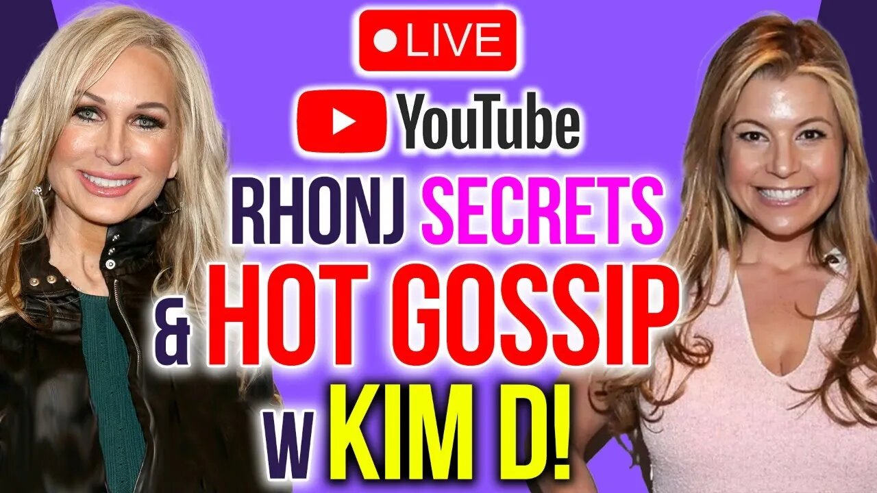 RHONJ Secrets Live w Kim D! #rhonj #bravotv #peacocktv