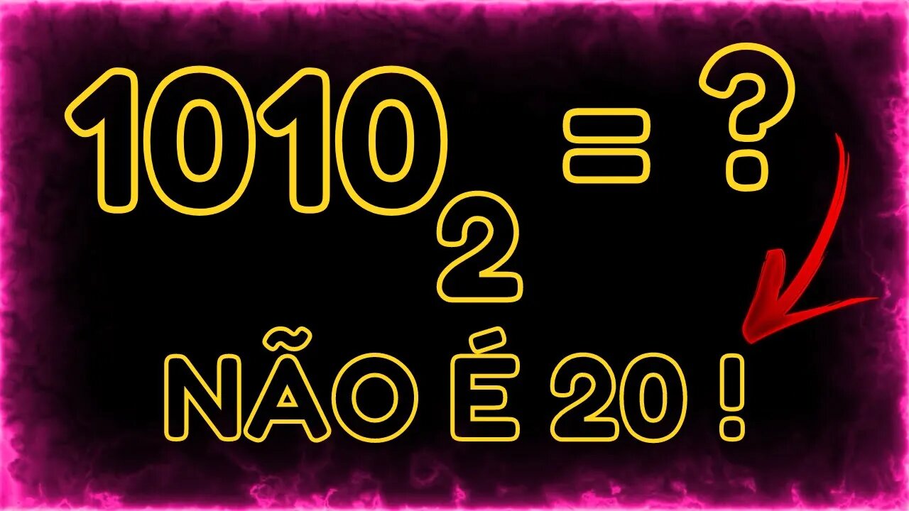 MUITO FÁCIL! Como converter binário para decimal