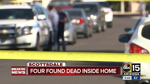 Shooting at Scottsdale leaves 4 people dead, 2 adults and 2 children