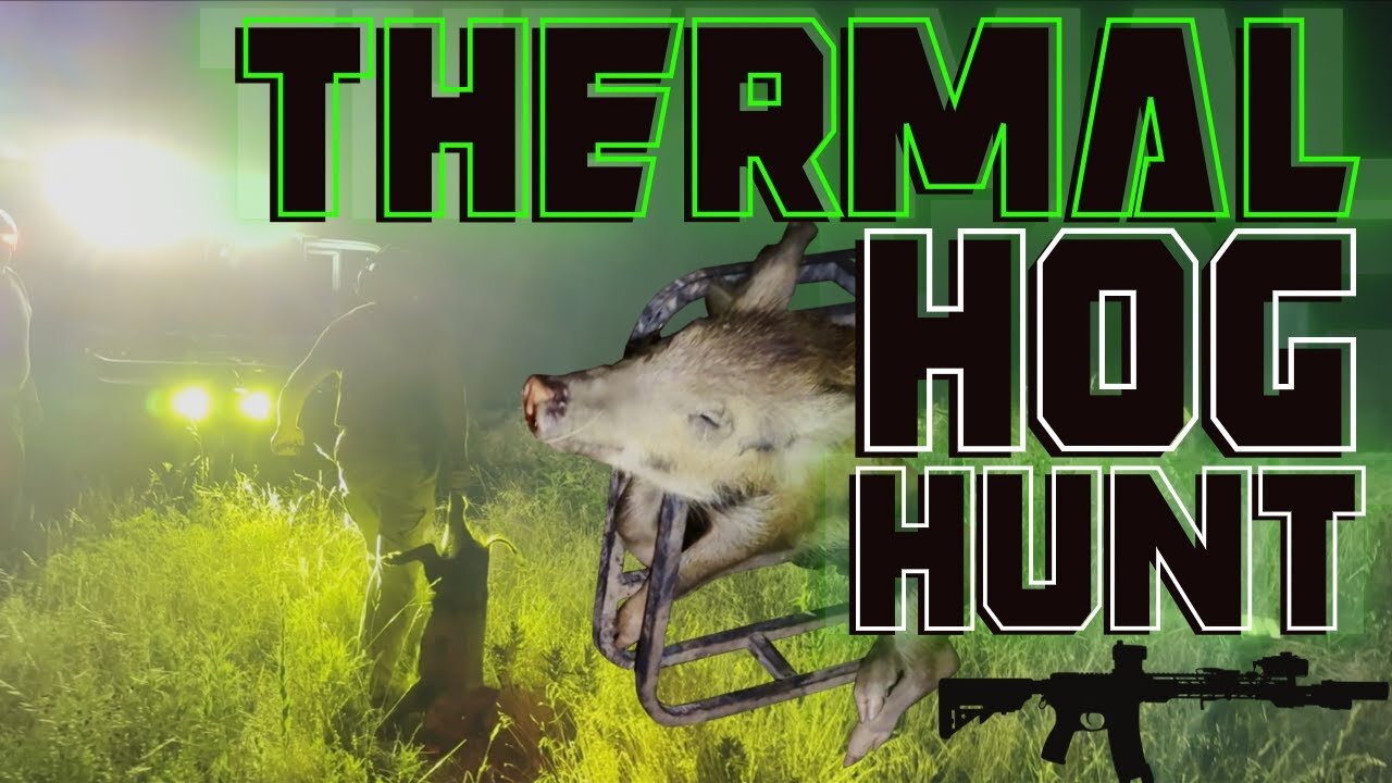 Exterminating Hogs With Thermals | Dropped Three!