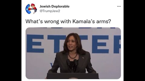 What is wrong with her arms?