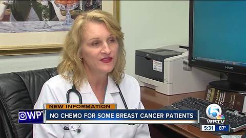 No chemo for some breast cancer patients