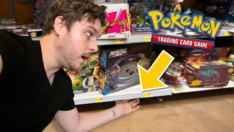 Finding "Hidden" Pokémon Cards in Walmart 😉 (Pokemon Card Hunting)