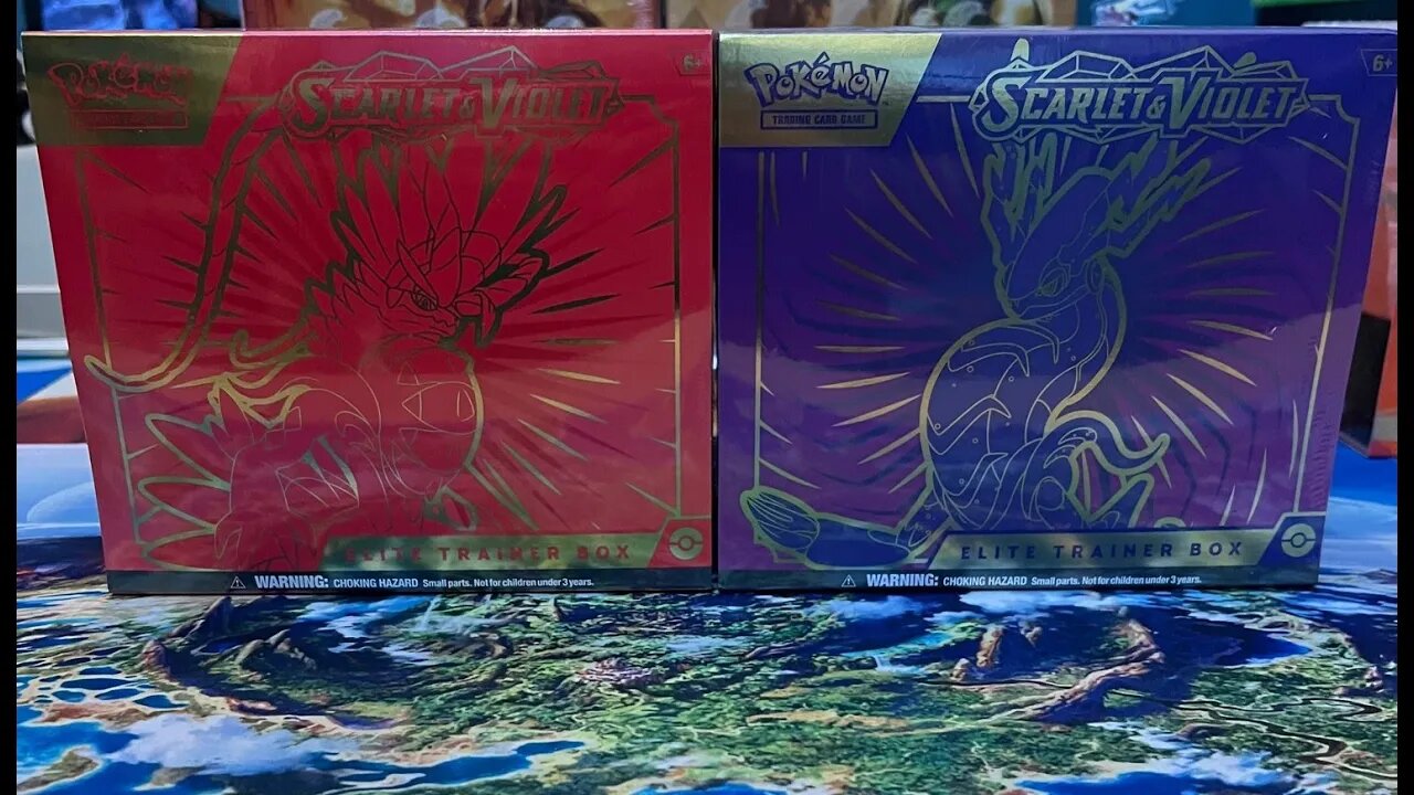 Scarlett is letting Violet win in these ETB's