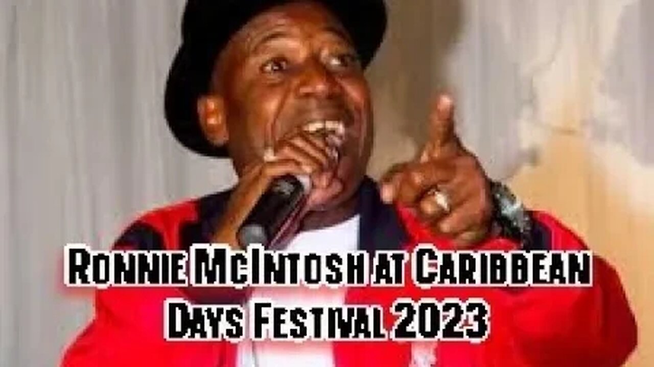 Ronnie McIntosh at Caribbean Days Festival 2023