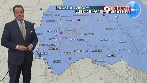 Your Thursday evening forecast