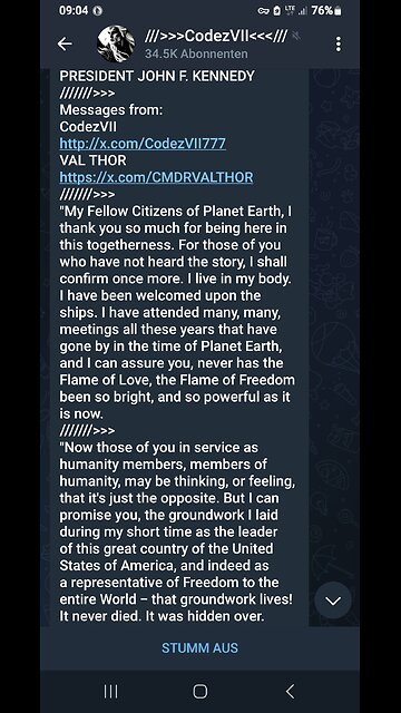 You’re subscribed to a channel called 5D full disclosure…but