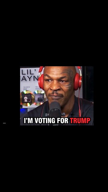 Mike Tyson Announces He’s Voting for Trump