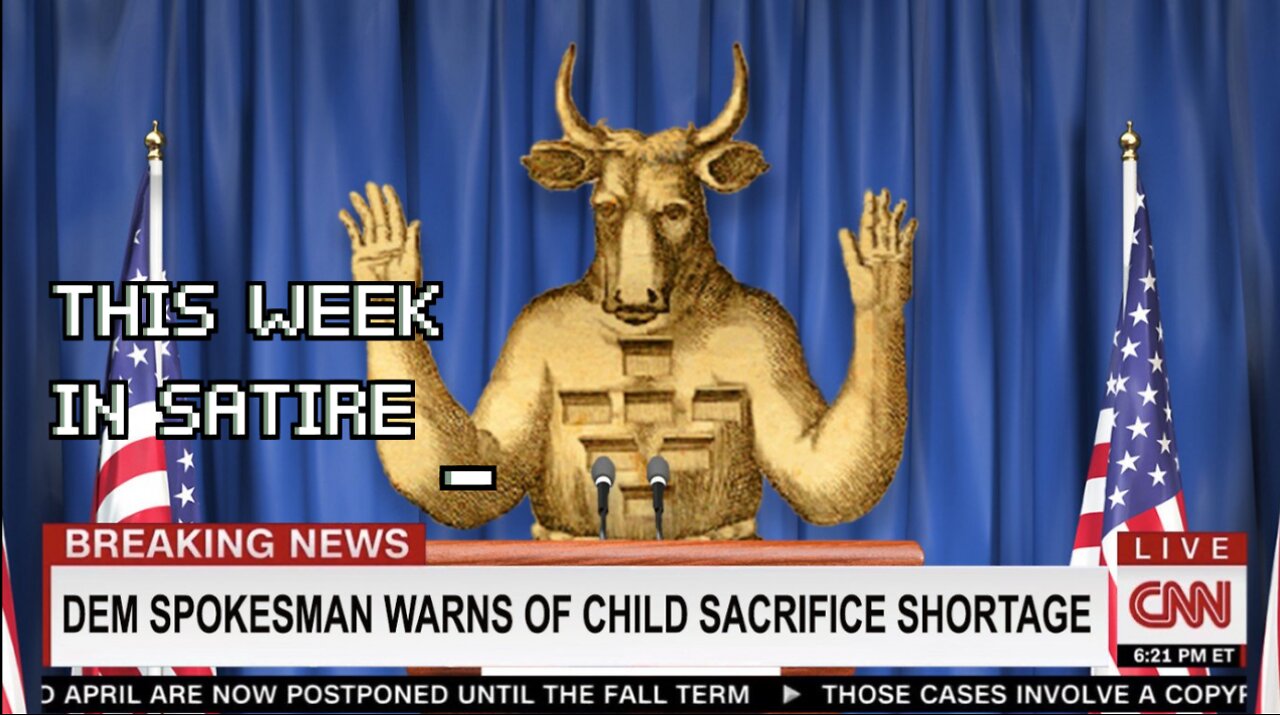 THIS WEEK IN SATIRE: Moloch Complains of Supply Chain Issues in Child Sacrifices