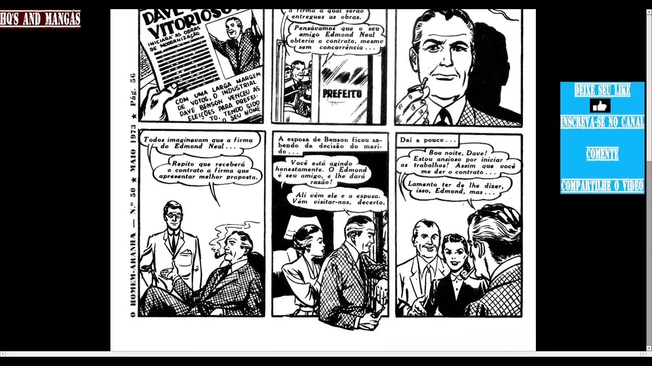 Homem Aranha - (1ª Série Nº 50) Pt.04 Eleitor Turbulento [Está His. Não É Do Homem-Aranha]