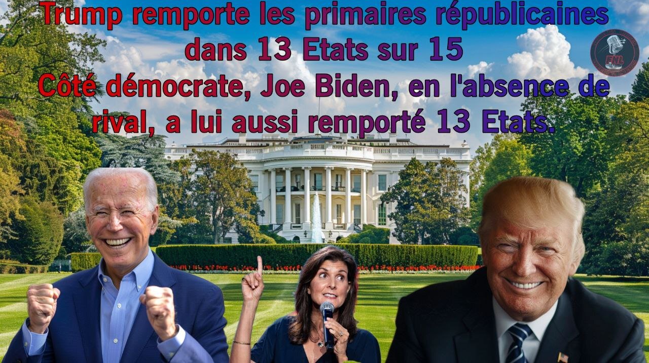 Nouvelles en route! Nikki Haley, lessivée, quitte! Trump vs Biden; la Grande-Bretagne vs la Russie