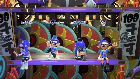 Splatoon 3 Team Shiver some of my battles