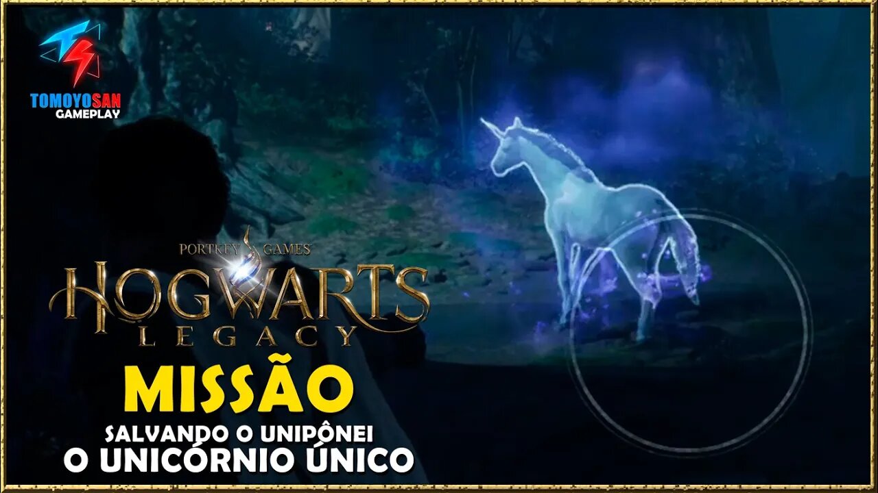 MISSÃO O UNICÓRNIO ÚNICO - HOGWARTS LEGACY [CORTE] #tomoyosan #hogwartslegacybrasil #unicórnios