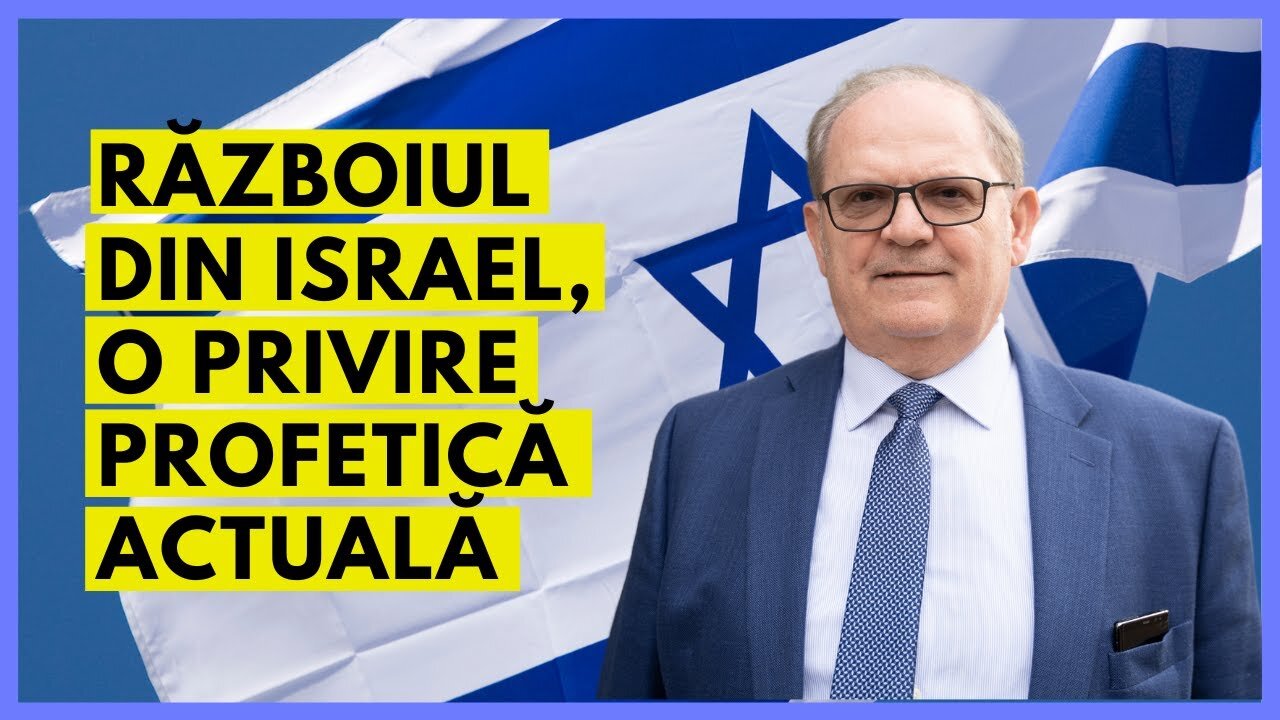 Războiul din Israel, o privire profetică actuală. | cu Rev. Dr. Lazăr Gog