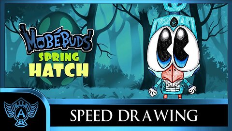 Speed Drawing: MobéBuds Spring Hatch - Blizochick | A.T. Andrei Thomas 2023