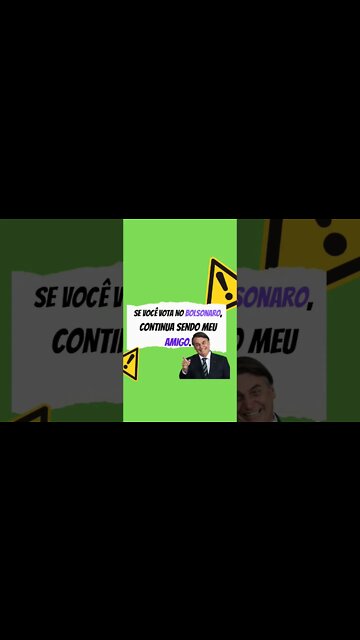 AVISO IMPORTANTE SOBRE ELEIÇÕES 2022